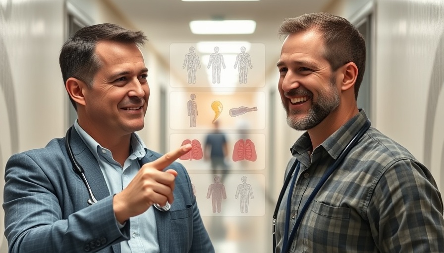 Serious discussion on dangerous diseases without symptoms, clinical setting.