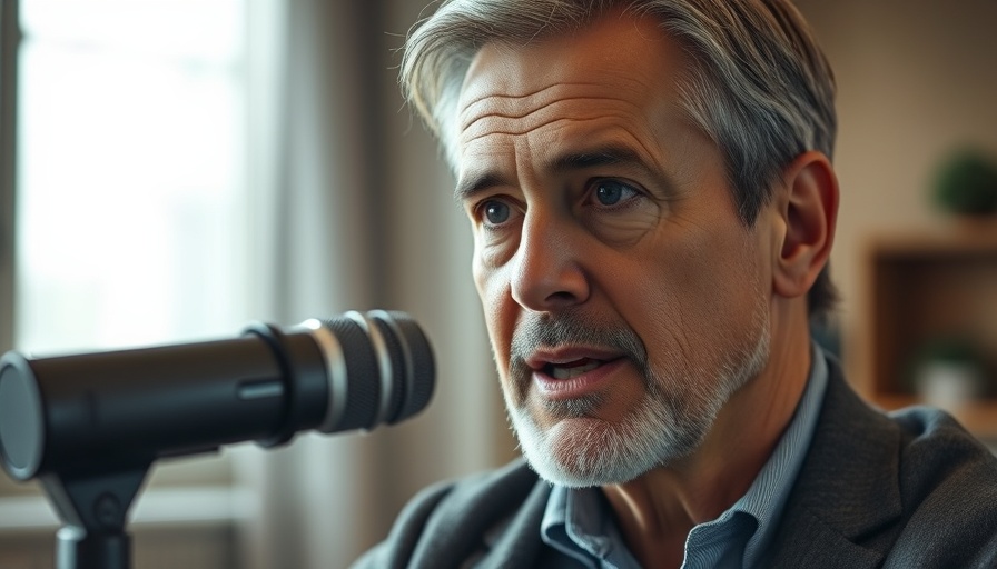 Middle-aged man discussing proteins, Reset Your Body concept in focus.