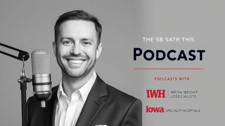 Podcast cover art on surgical weight loss by Todd Eibes, MD.