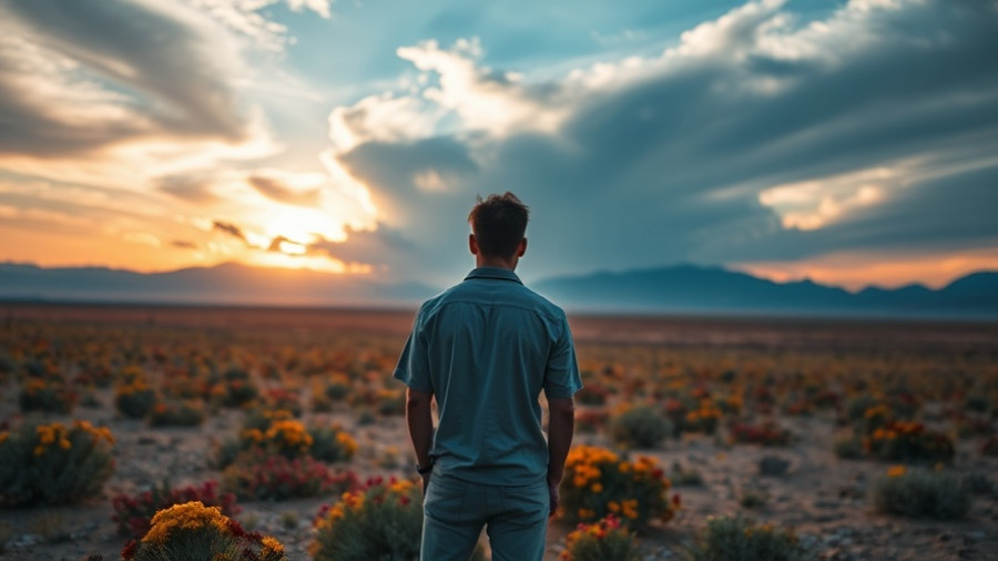 Colorful landscape symbolizing emotional wellness for military families.