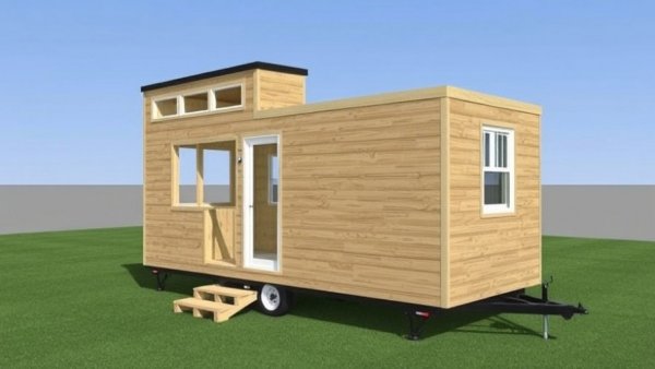 24ft Tiny House Shell: Rubicon Model Ready for DIY Finish