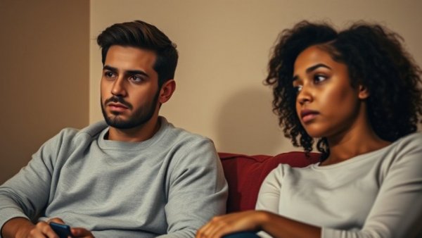 Young couple in counseling wondering, 'Can a relationship survive an affair?'