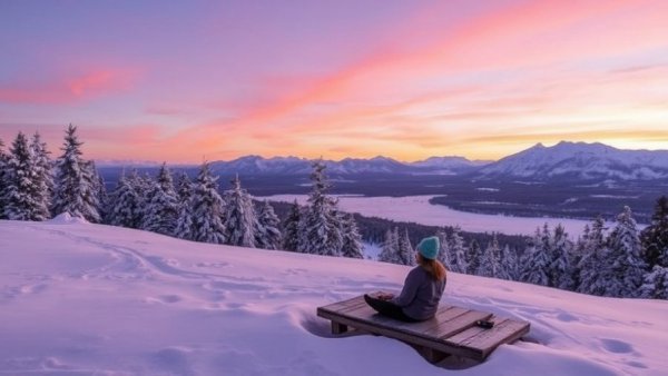 Need to Chill Out? These 7 Winter Wellness Destinations Feature Snow and Stillness.
