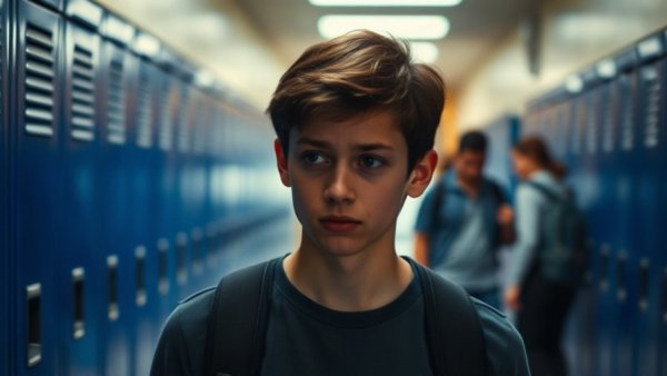 Teen boy reflecting on emotional intelligence for boys.