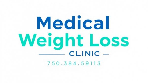 Medical Weight Loss Clinic logo and contact details for B12 injections for weight loss support.