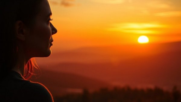 Silhouette at sunset reflecting on March 2026 Horoscope Insights.