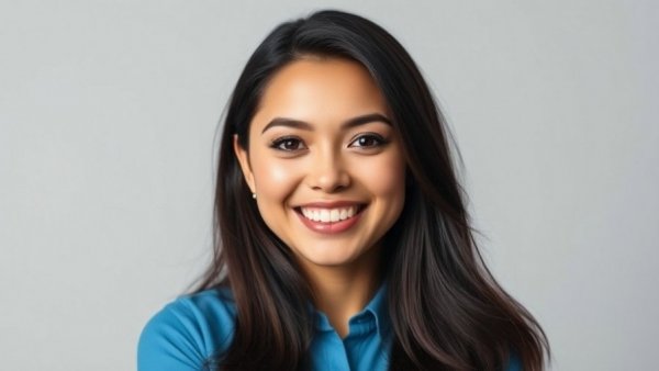 Smiling woman representing military spouse careers.