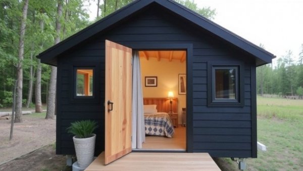 The Esther by CozyCo: A 29 Ft Off-Grid Tiny Home With a Real Bedroom Door