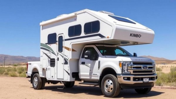 Kimbo 6: A Hard-Side Truck Camper from $27,990, 830 lb Dry