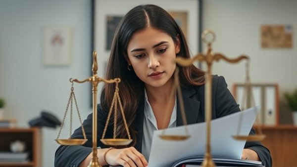 Injury lawyer reviewing documents to protect rights after accidents.