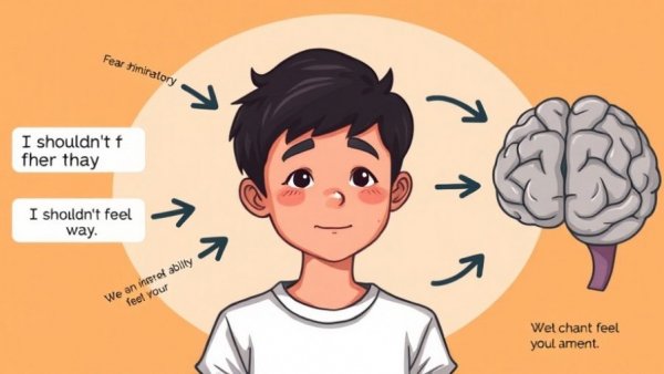 Diagram showing ADD challenges: fear, emotion, avoidance.
