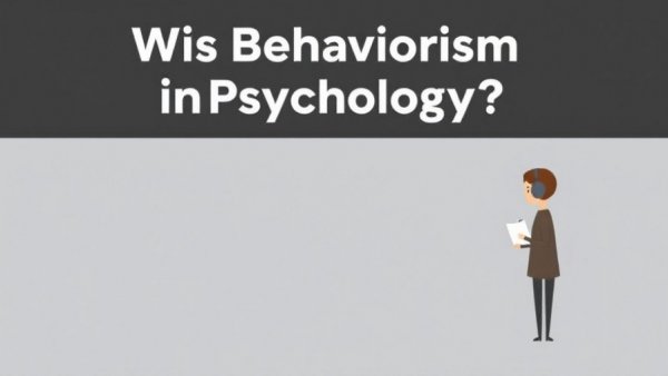 What Is Behaviorism in Psychology?