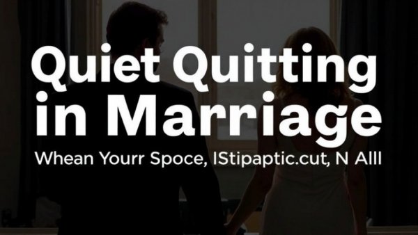 Quiet Quitting in Marriage: When Your Spouse Is There…but Not