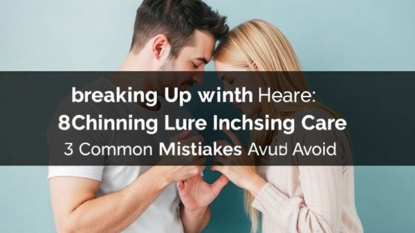 Breaking Up with Care: 3 Common Mistakes to Avoid