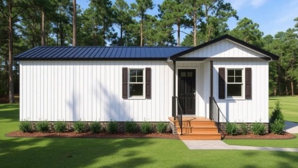 Axhoj Cottage 420: A Steel-Framed One-Bedroom Modular Cottage Built in South Carolina