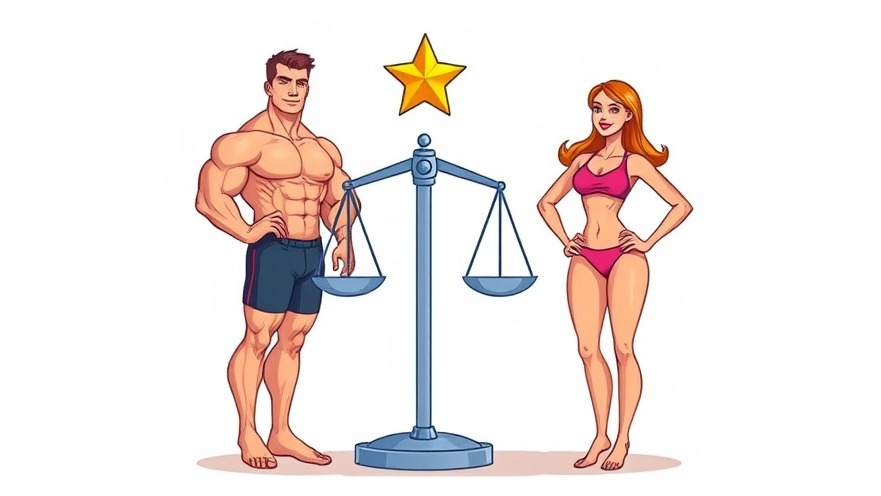 Colorful cartoon figures promoting healthy habits and balanced diet for wellness lifestyle