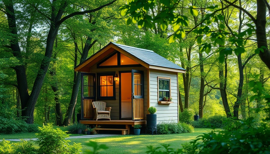 Charming tiny house highlighting living with just enough.