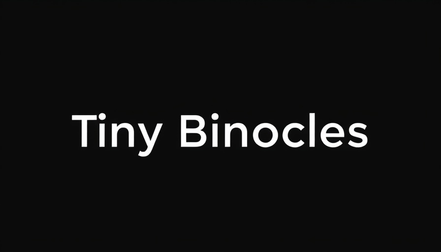 Tiny Binocles housing logo in minimalist design.