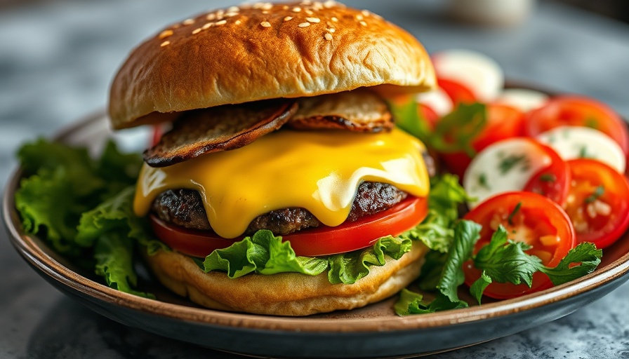 Best Burgers 2025: Close-up of a juicy burger with cheese