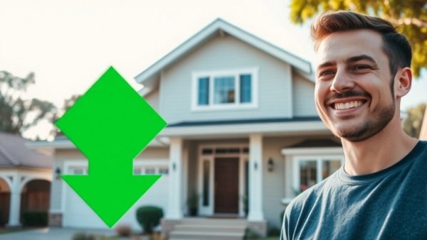 Colorful graphic with house and man highlighting 3 Types of Rentals to Build Wealth.