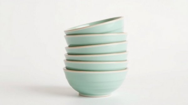 Mint-green bowls stacked neatly; perfect for Exclusive Discounts January Sales.