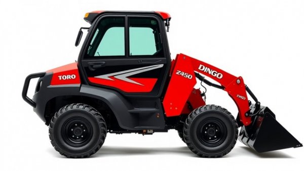 Toro Dingo TX 450 loader side profile showcasing robust design.