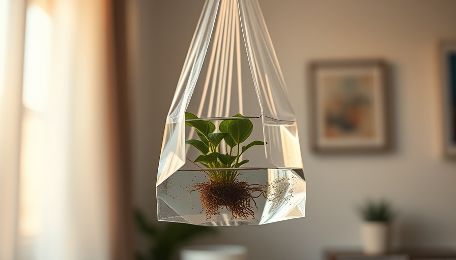 Aquatic plant in bag reflecting eBay's live animals policy.