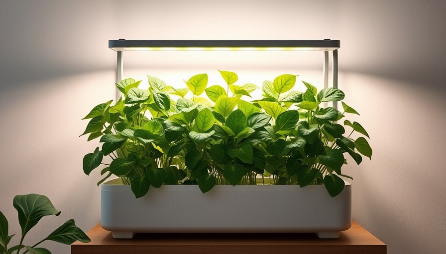 Best affordable hydroponic system with lush greens under LED light.