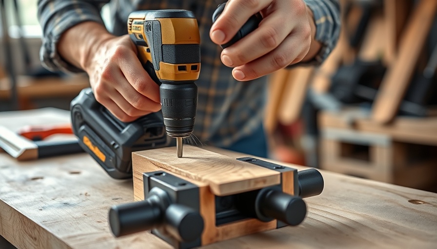 Person drilling wood with cordless drill, complete guide to drill bits and materials.