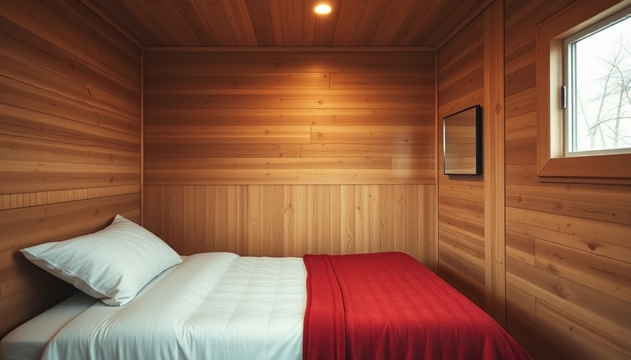Cozy Lakeside Cabin Resort in the Berkshires interior with wooden decor.