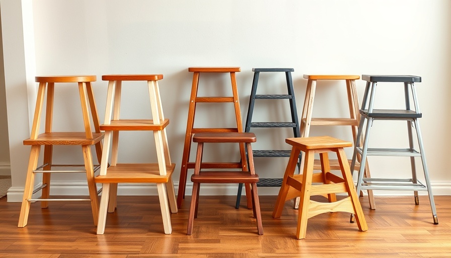 Best Step Stools for Home Improvement showcased in a renovation setting.