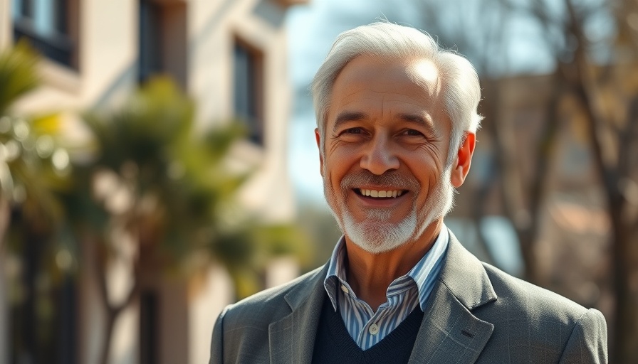 Distinguished older man smiling, illustrating U.S. government stake context.