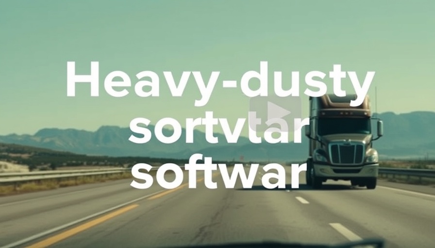 Video screenshot advertising MOTOR FleetCross for auto repair