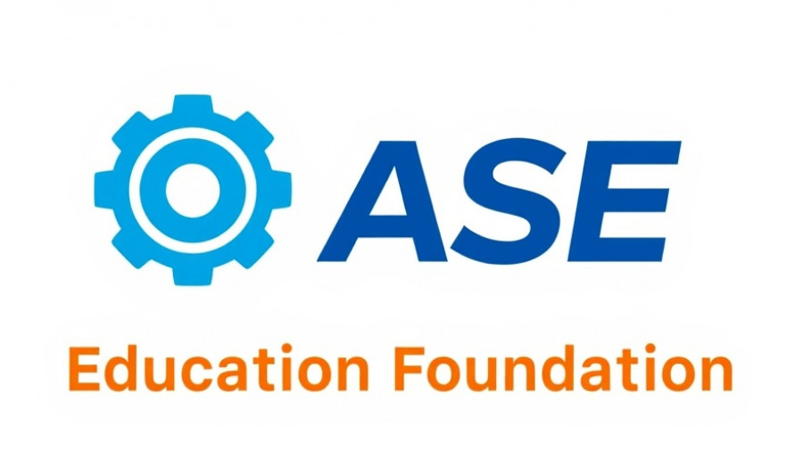 ASE logo with Education Foundation text for technician pipeline