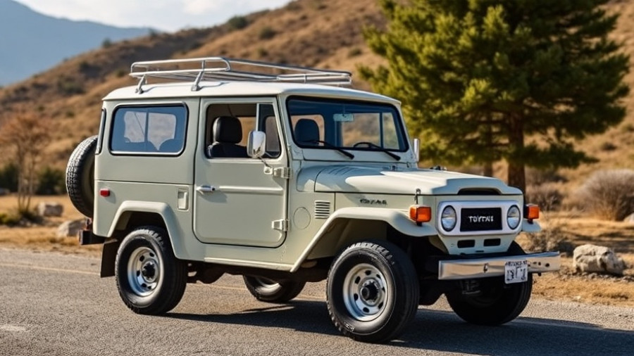 This Tiny Toyota Land Cruiser FJ Reaches Japan Next Year