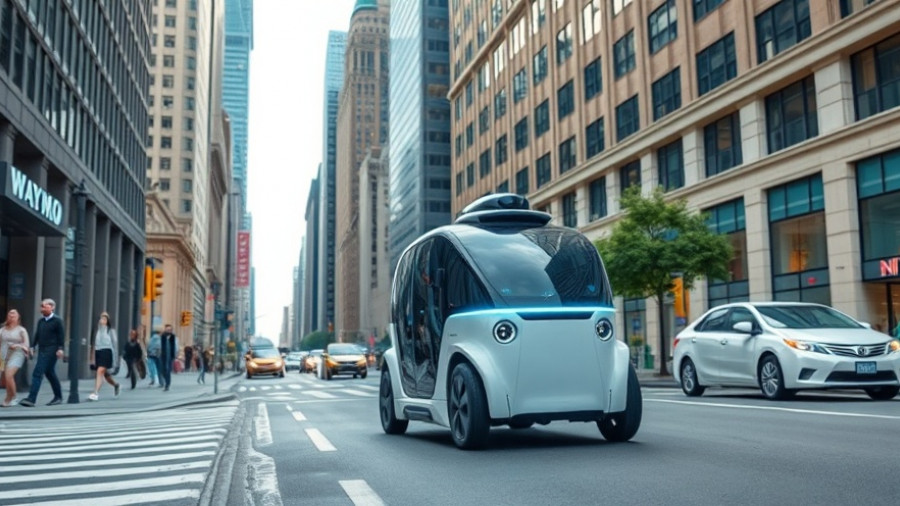 Waymo robotaxi on city street raises safety investigation concerns.