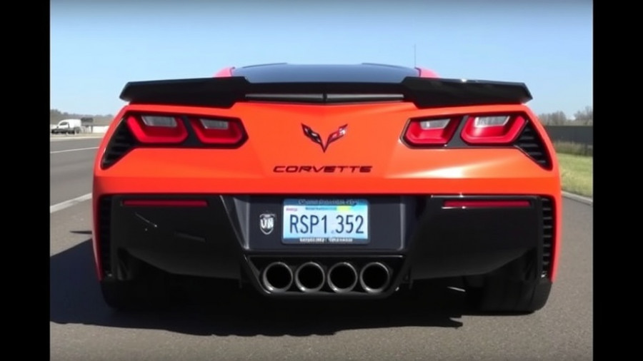 C7 Corvette ZR1 Averages 173 MPH Over 118 Miles, Melts Own Rear Bumper