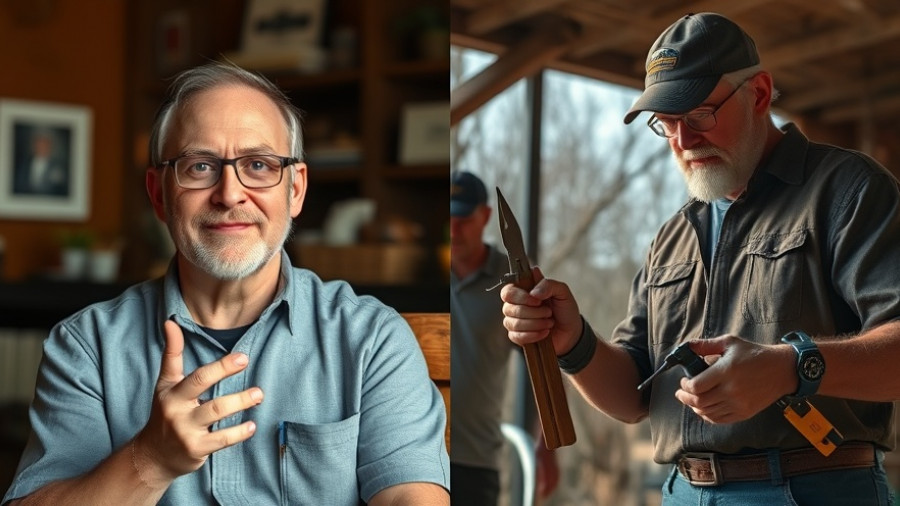 Contrasting images of men showing how to reuse zip ties.
