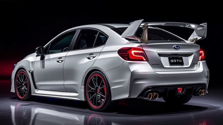 The Performance-E STI Concept Electrifies What Subaru Does Best