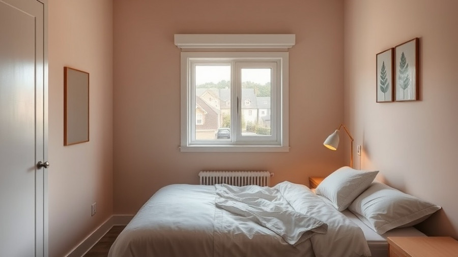 Cozy guest bedroom with minimal design to convert any room.