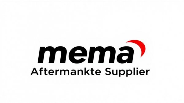 Modern 'mema Aftermarket Suppliers' logo, bold and sleek.
