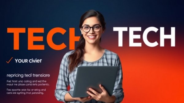 TechLoomz.com Review 2025 promotional banner with a smiling woman holding a laptop.