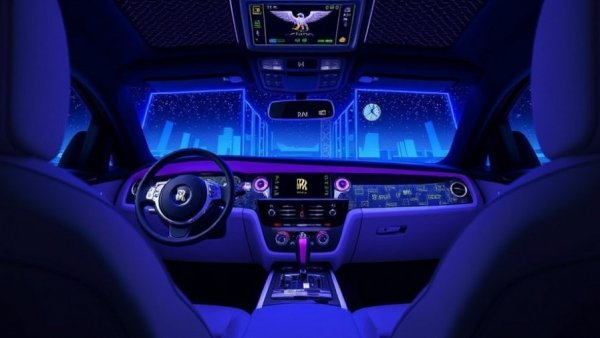 The Arcade-Themed Rolls-Royce Ghost Gamer Includes a Pixelated 'Starlight' Headliner
