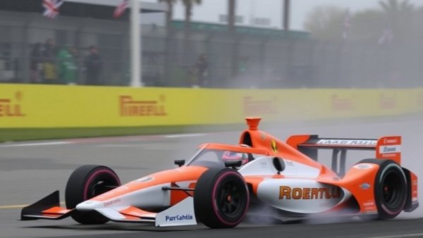 Lando Norris Masters First Wet Qualifying in Las Vegas for Third Straight Pole