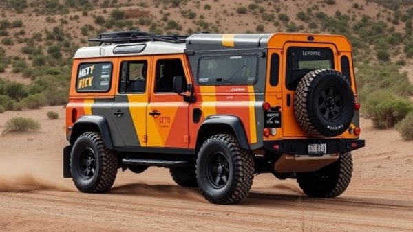 Land Rover's Official Dakar-Spec Rally Defender Looks Like Octa-Based Perfection