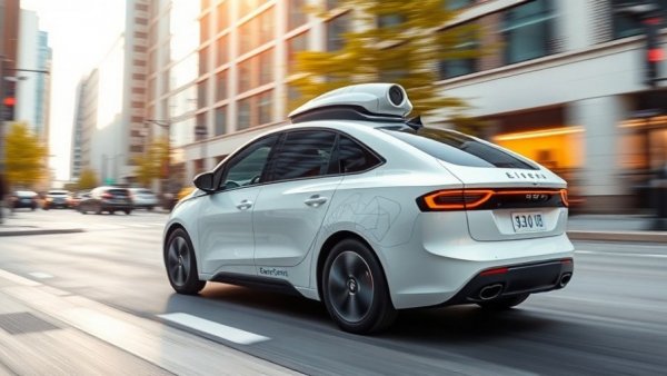 Waymo vehicle driving fast in city street, highlighting software recall.