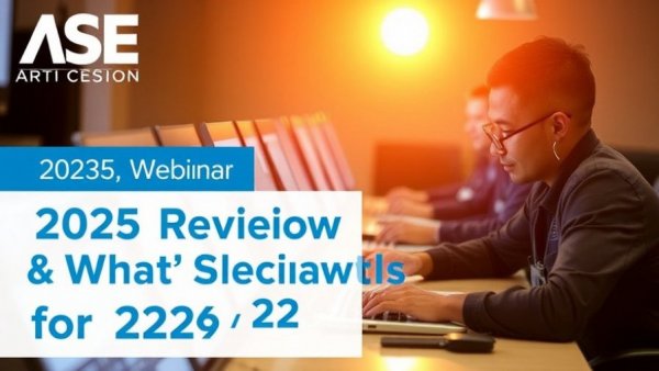 ASE Webinar: 2025 Review & What’s Ahead for 2026
