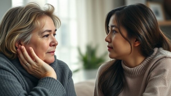 Mother and daughter talking sincerely, illustrating How to Stop Backtalk in Kids.