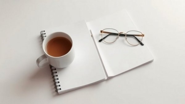 Health Risk Assessments Benefits: Minimalist book cover with coffee and notebook.
