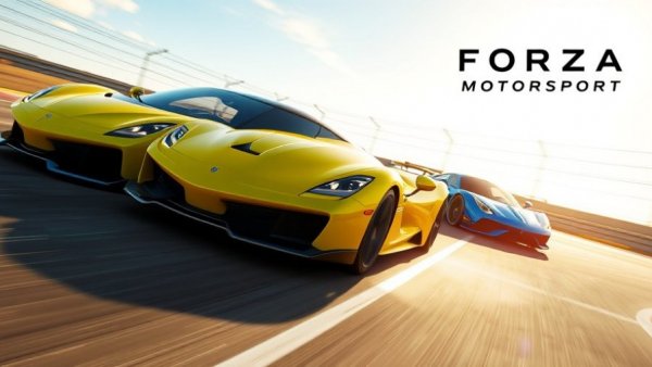 Forza Motorsport new content updates with dynamic racing cars.